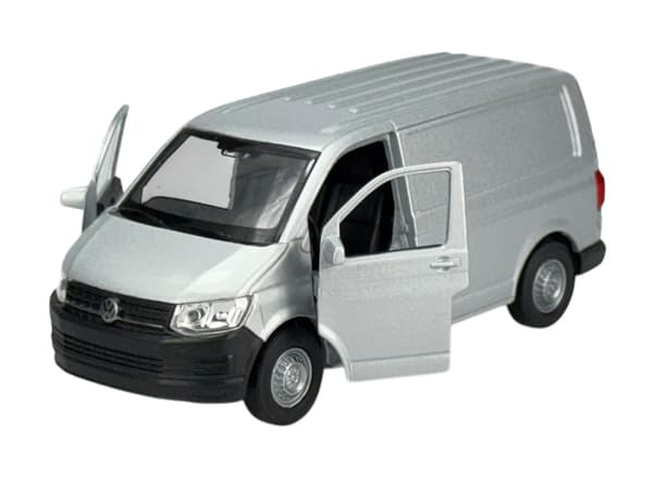 Welly VW Transporter T6 Van Silver 1:34 43762