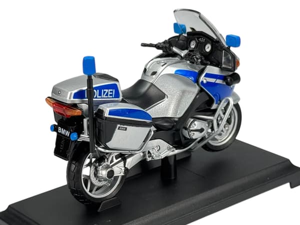 WELLY BMW R 1200 RT POLIZEI SILVER 1:18 12811