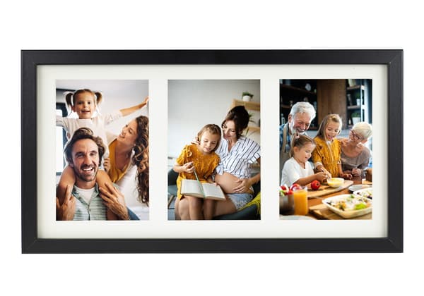 Fotoramme 15/15 BASIC M044 Sort 18x35 cm