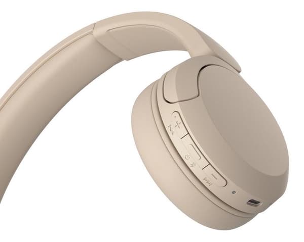 Trådlösa hörlurar SONY WH-CH520 Beige