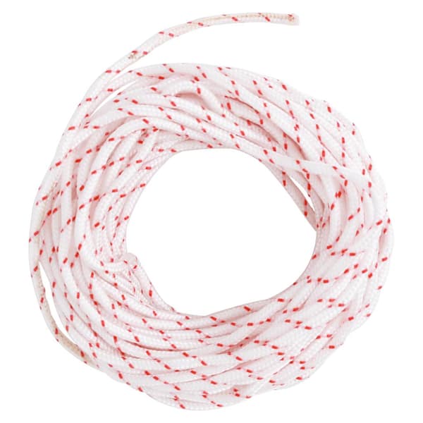 vidaXL Startrep vitt och rött Ø3 mm 10 m nylon