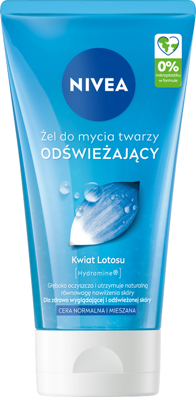 NIVEA kasvojen puhdistusgeeli normaali ja sekaiho 150 ml