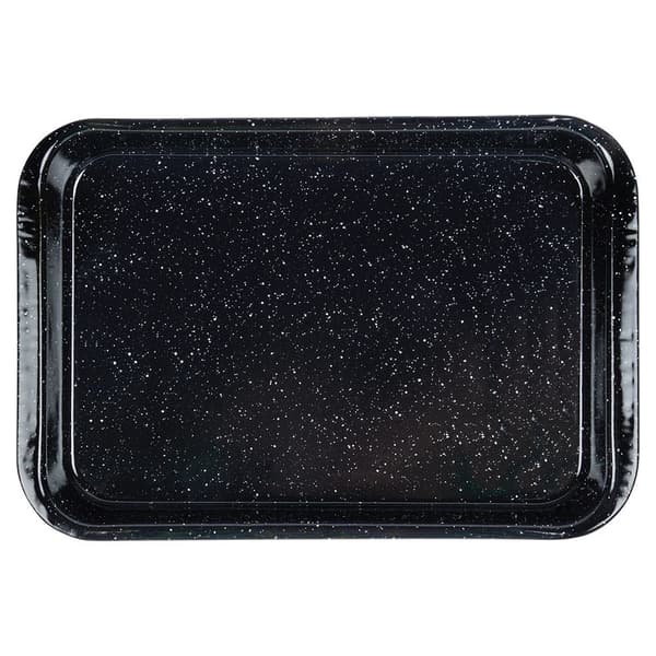 Emaljerad rektangulär ugnsform 3 liter, 35,5x24x5 cm