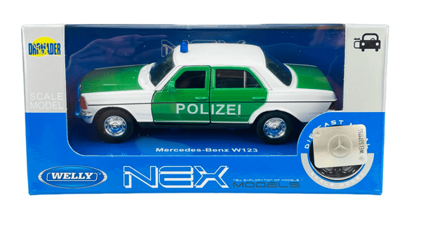 WELLY MERCEDES-BENZ E-KLASS W123 POLIS 1:34 43686