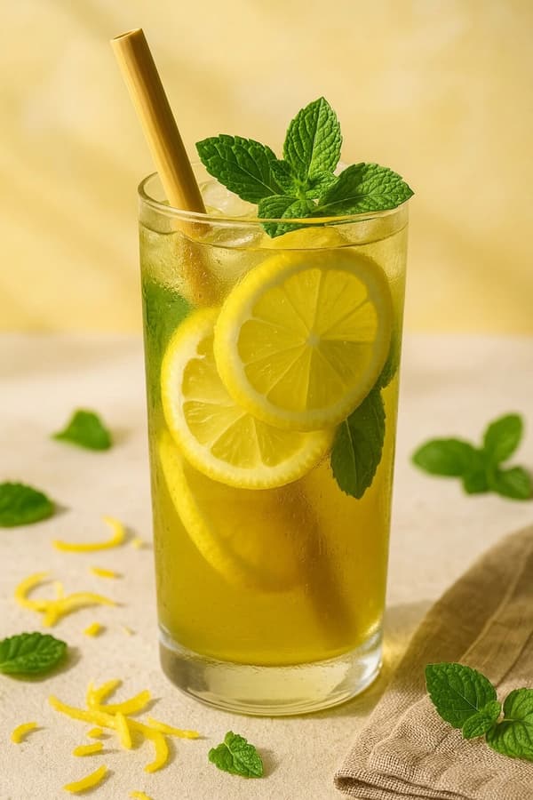 Vihreä tee sitruna 50 g Sencha sitrunalla - tuore ja virkistävä