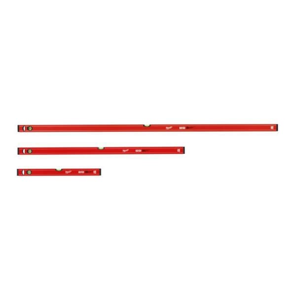 Milwaukee SLIM 60/120/180 niveausæt