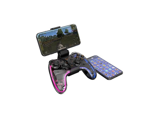 Havit G180BT Trådløs Controller Hvid, Bluetooth 5.0, RGB