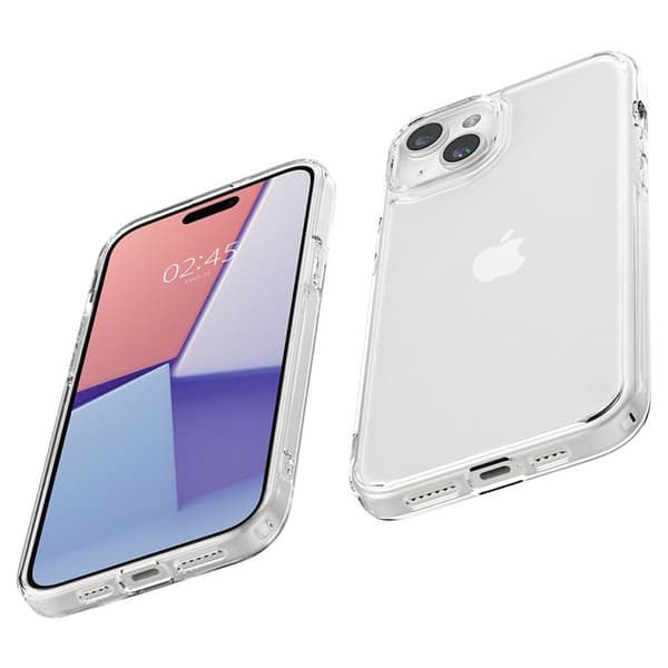 Spigen Ultra Hybrid - Etui til iPhone 15 (Klar)