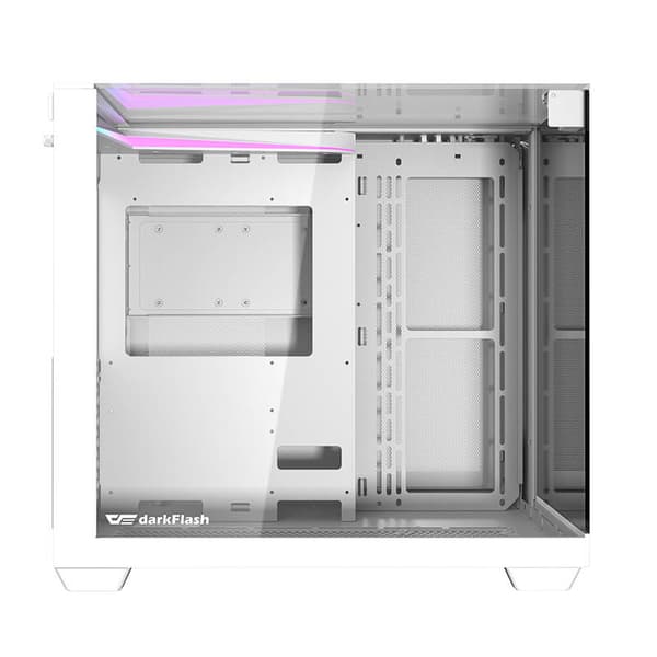 Darkflash TH285 datorchassi (vitt) + 4 fläktar