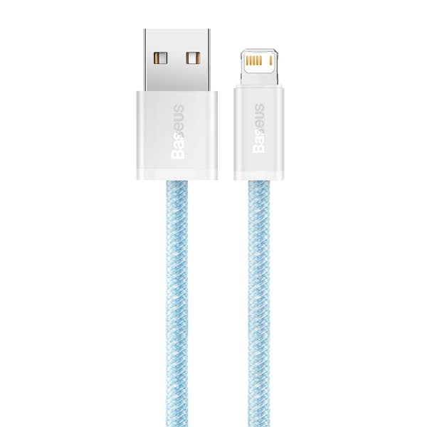 Baseus Dynamic USB-Lightning-kaapeli, 2.4A, 1m (sininen)