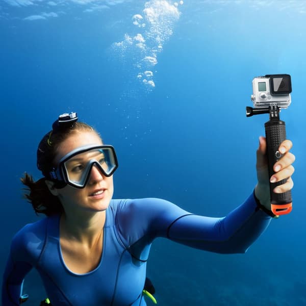 TECH-PROTECT GA100 FLOAT HÅNDGREB GOPRO / DJI SORT