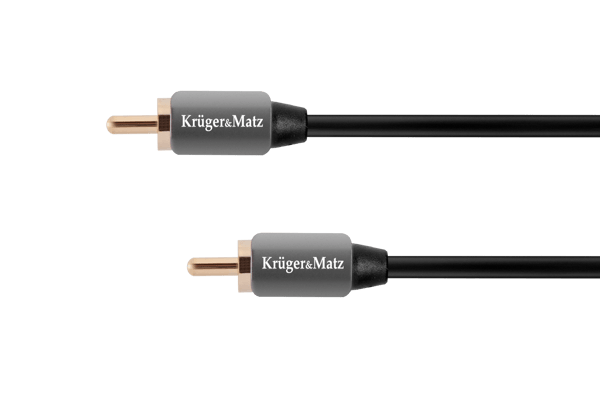 Kruger og Matz RCA-kabel 100 cm