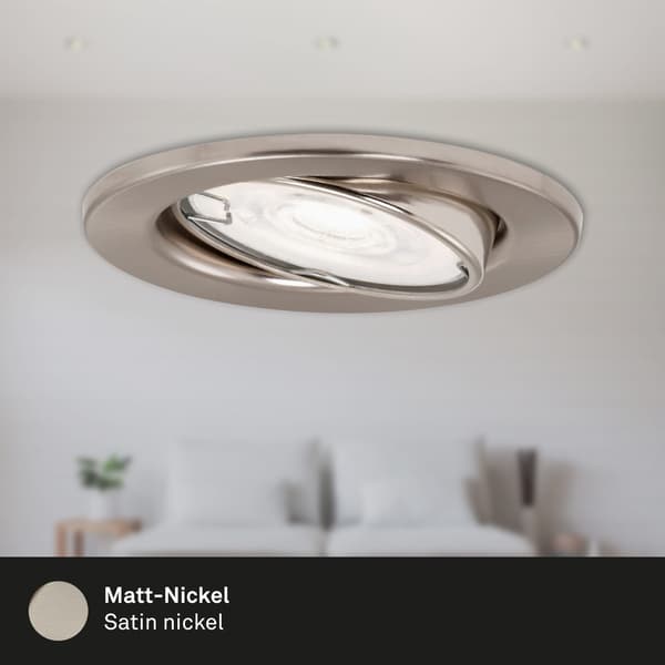 3x LOFTSLAMPE - LED 5W - GU10 - FARVEVARIABEL