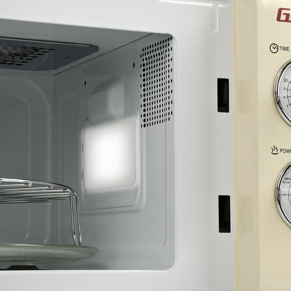 Mikrobølgeovn 20l Girmi FM2105 creme