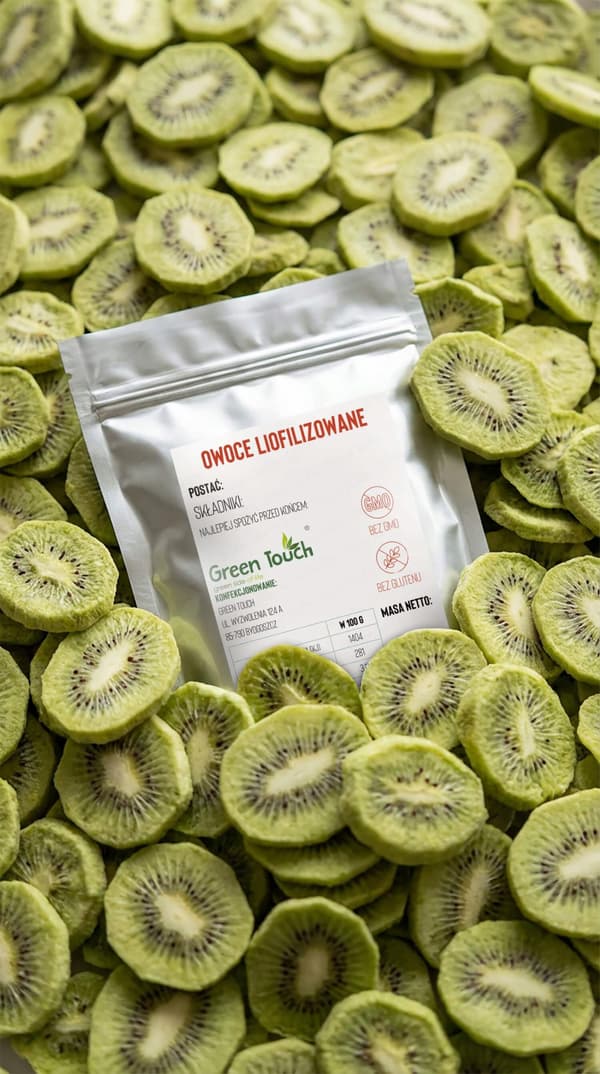 FRYSTORKAD KIWI HELA SKIVOR 100 g knaprig snacks