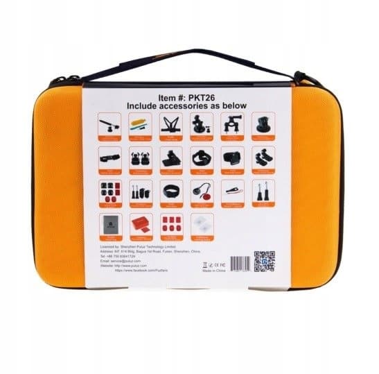Puluz PKT26 Combo Kits (53 in1) oranssi
