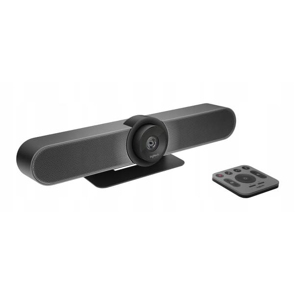 Logitech MeetUp 4K Ultra HD -videoneuvottelukamera, musta