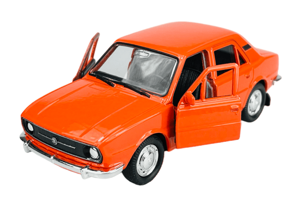 Welly skoda 105 L oranssi 1:34 43825