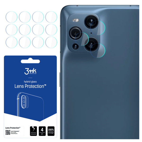 Oppo Find X3 5G - 3mk linsebeskyttelse