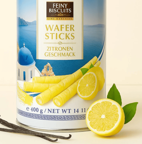 Feine Kiks Citronvaffelruller 400 g