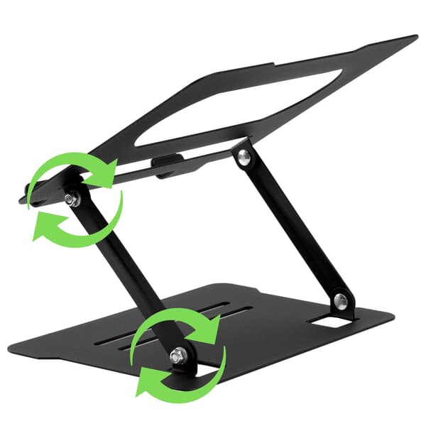 ALESSIO laptopstativ svart