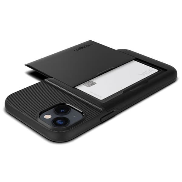 SPIGEN SLIM ARMOR CS IPHONE 14 PLUS / 15 PLUS SVART
