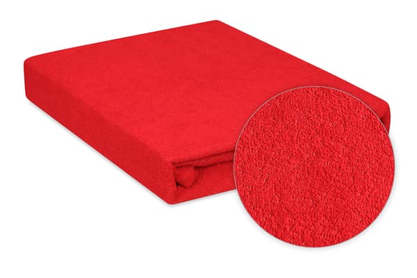 Frottélagen 150/160x190/200 PREMIUM Rød