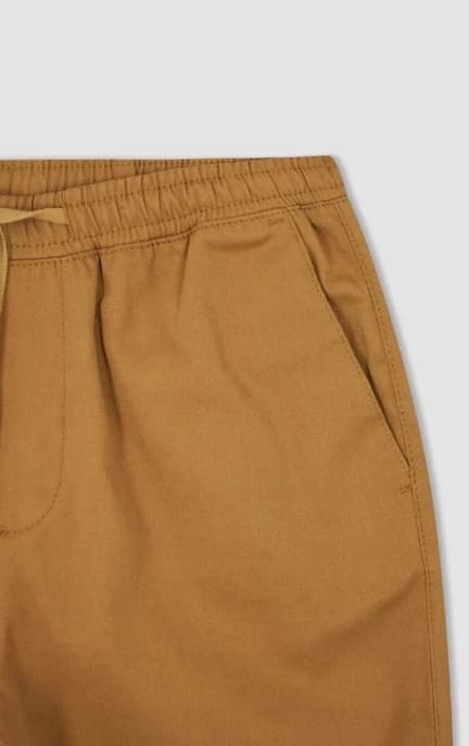 Defacto herre brune, afslappede, glatte bomuldsshorts 44 3H2G2_B* T1A