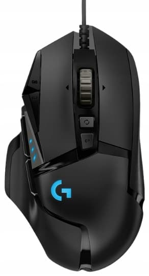 Logitech G502 Hero Gamingmus 16K dpi, 11 knappar, USB