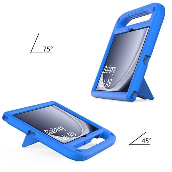 FunColor etui til Samsung Galaxy Tab A9 8.7 (blå)
