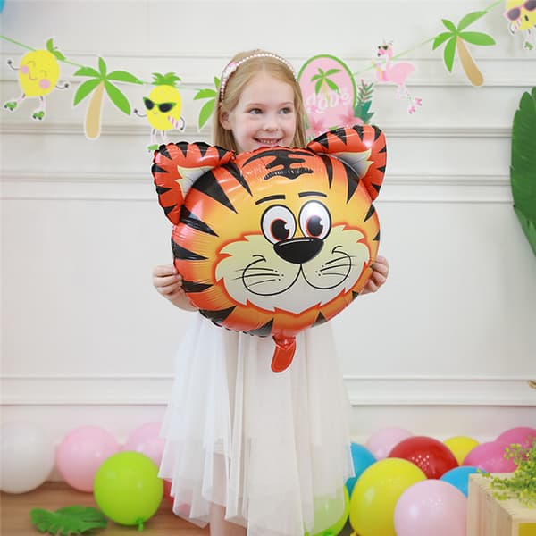 Tigerfolieballon 46x64cm 1 stk.