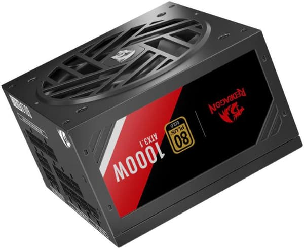 Redragon Master GC-MS03 1000W 80 Plus Gold ATX 3.1 Sort