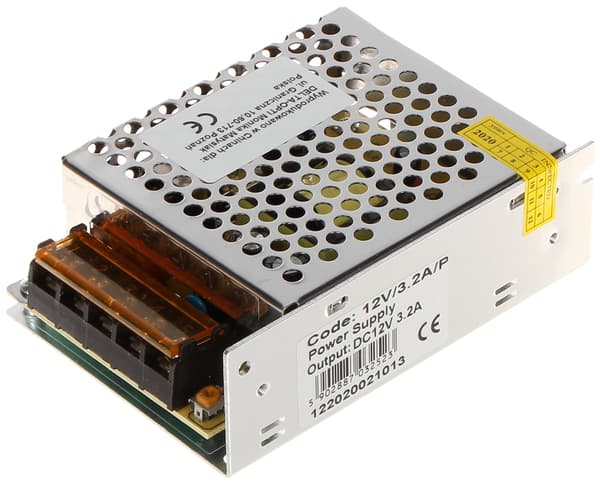 Skiftestrømforsyning 12V/3,2A/P