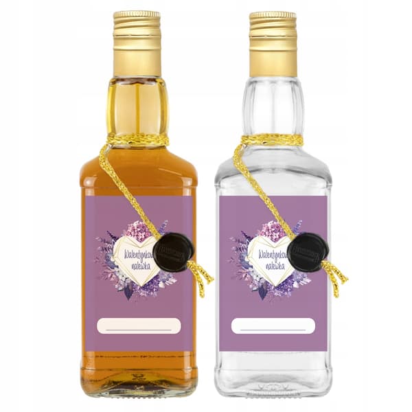 Daniel flaska 500 ml dekorerad för vodka present tinktur vin tillfällig