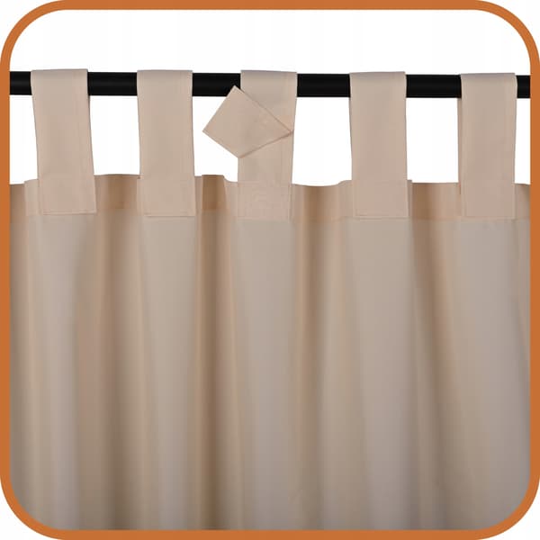 Terrassehavegardiner R 155x270 lysbeige