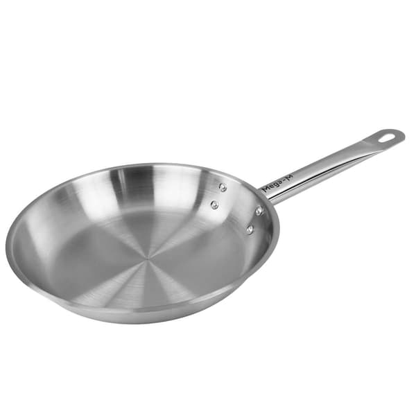 Mega-M stegepande i rustfrit stål, diameter 22 cm N