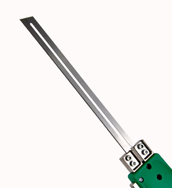 Termisk kniv til skæring af isopor med blade