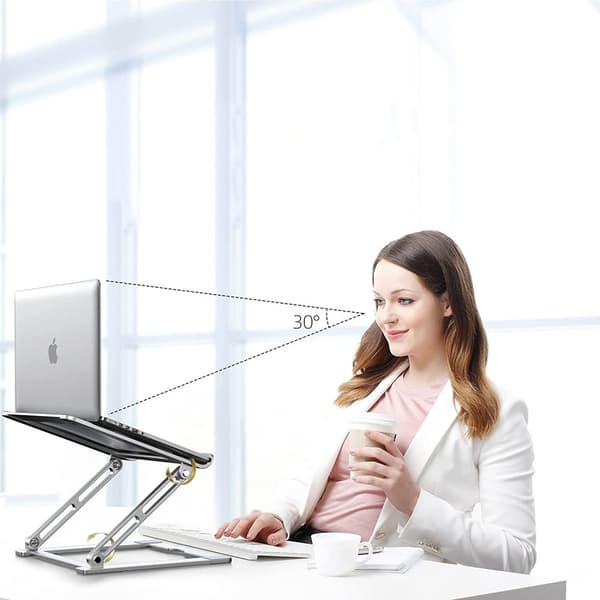 TECH-PROTECT ULS400 PRODESK UNIVERSAL LAPTOP STAND GRÅ