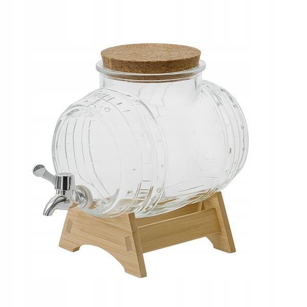 Glasfat 3l Ananas Kettle för hembränt Bröllop för vodkapresent