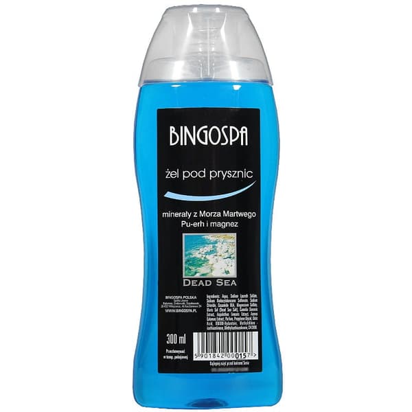 Dødehavsmineraler, Pu-erh og magnesium Bingospa showergel