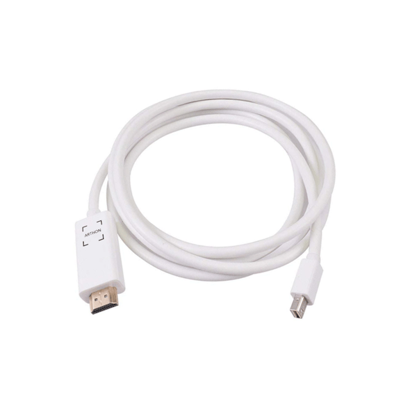 Mini DisplayPort till HDMI adapterkabel 1,8m vit