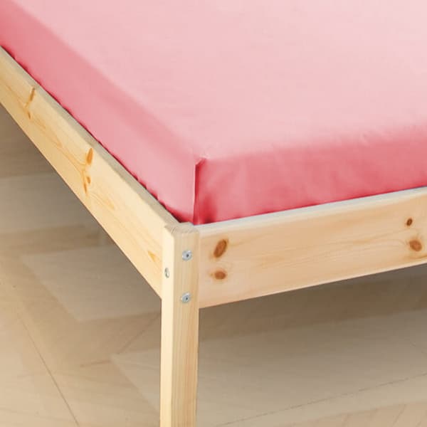 Jerseylakan 160x200 mörklaxfärgad