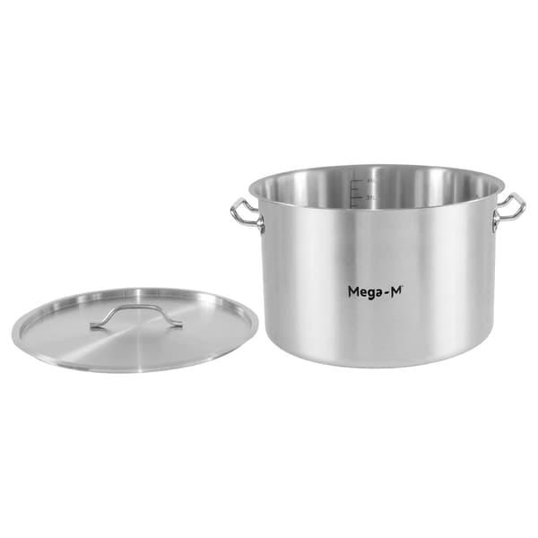 Mega-M Standard gastronomisk gryde medium med låg 44l Ø45cm x H28cm