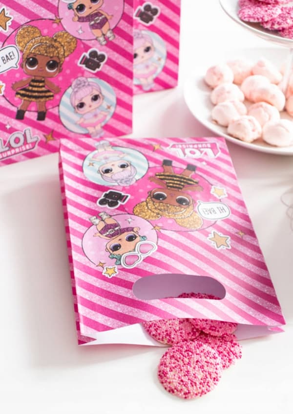LOL Surprise Dolls Presentpåsar i papper, 4 st