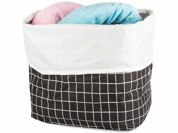 Kurv Organizer Sort Gitter Kvadrat (60) GAB_A