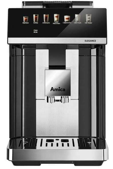 AMICA CM 7011 Pressure Espressomaskine - Sort og Sølv
