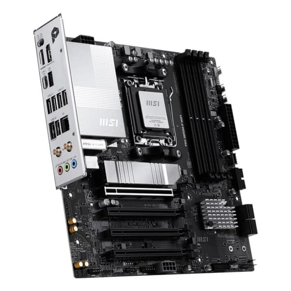 MSI PRO B850M-P WIFI Bundkort, Micro ATX, Sort, Wi-Fi 7