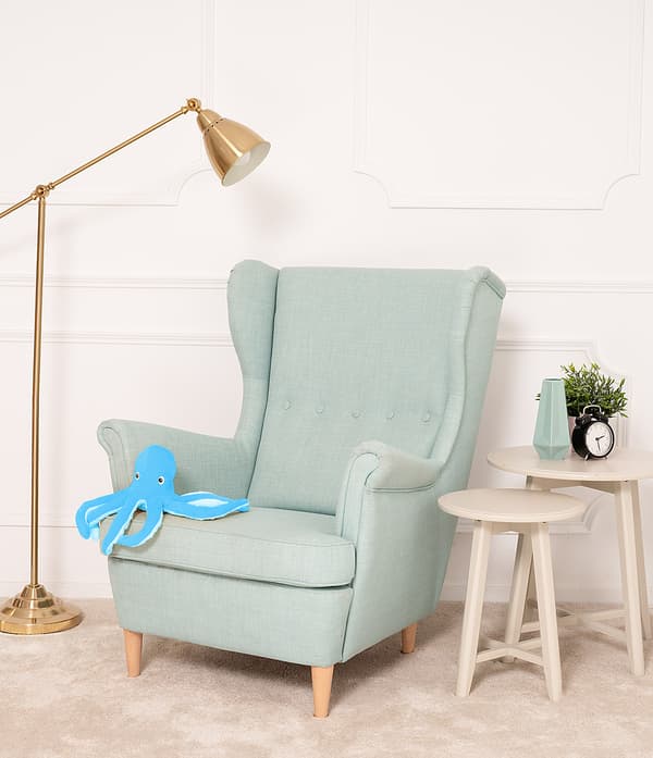 IKEA Octopus Blavingad sininen 30 cm