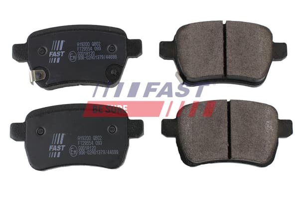 BAKRE BROMSBELÄGG FT29554 FAST