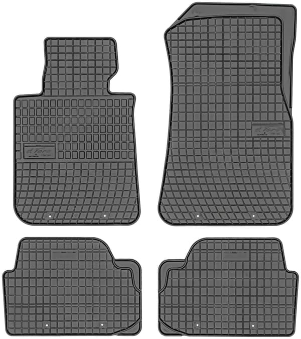 BMW 1 E87 Hatchback fra 2004-2011 SÆT - gummimåtter + bagagerumsmåtte